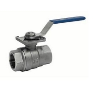 Stainless steel ball valve, 2 piece 