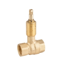 Built-in ball valve (full flow) PN 16, f-f 