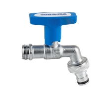 Bibcock Rapid-Geball valve, T-Handle 