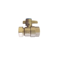 Water-meter ball valve sliding-nut (full flow) PN 16