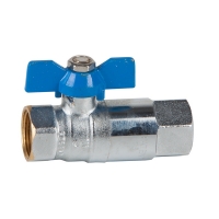 Ball valve with check valve PN 25