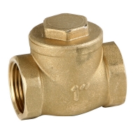 Metal swing check valve