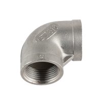 Stainless steel fittings: Elbow 90º F-F, npt thread