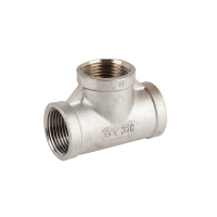 Stainless steel fittings: Tee F 