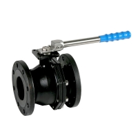 WCB carbon stee full port ball valve, ANSI class 150 flanged ends