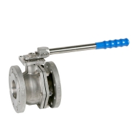 Stainless Steel full port ball valve, Flanged ends 