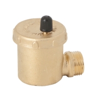 Automatic Air Vent, Manual Locking Plug & lateral connection 