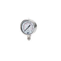 Pressure gauge Ø63 – ¼ radial bottom connection (glycerine)