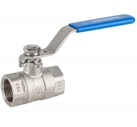 2011 Stainless steel full port ball valve, 2 piece