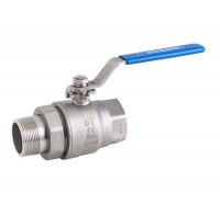 2048 Full bore ball valve with 2 pieces connector